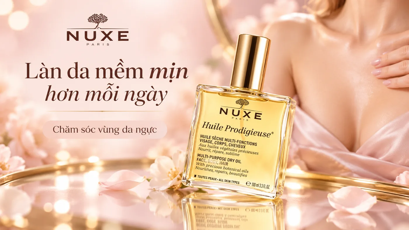 Dầu dưỡng làm săn chắc da Nuxe Huile Prodigieuse - Cơ chế tác động sinh học