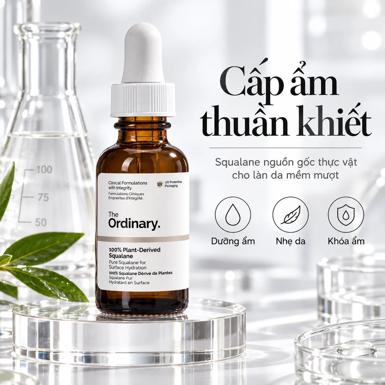 Dầu Dưỡng The Ordinary 100% Plant-Derived Squalane