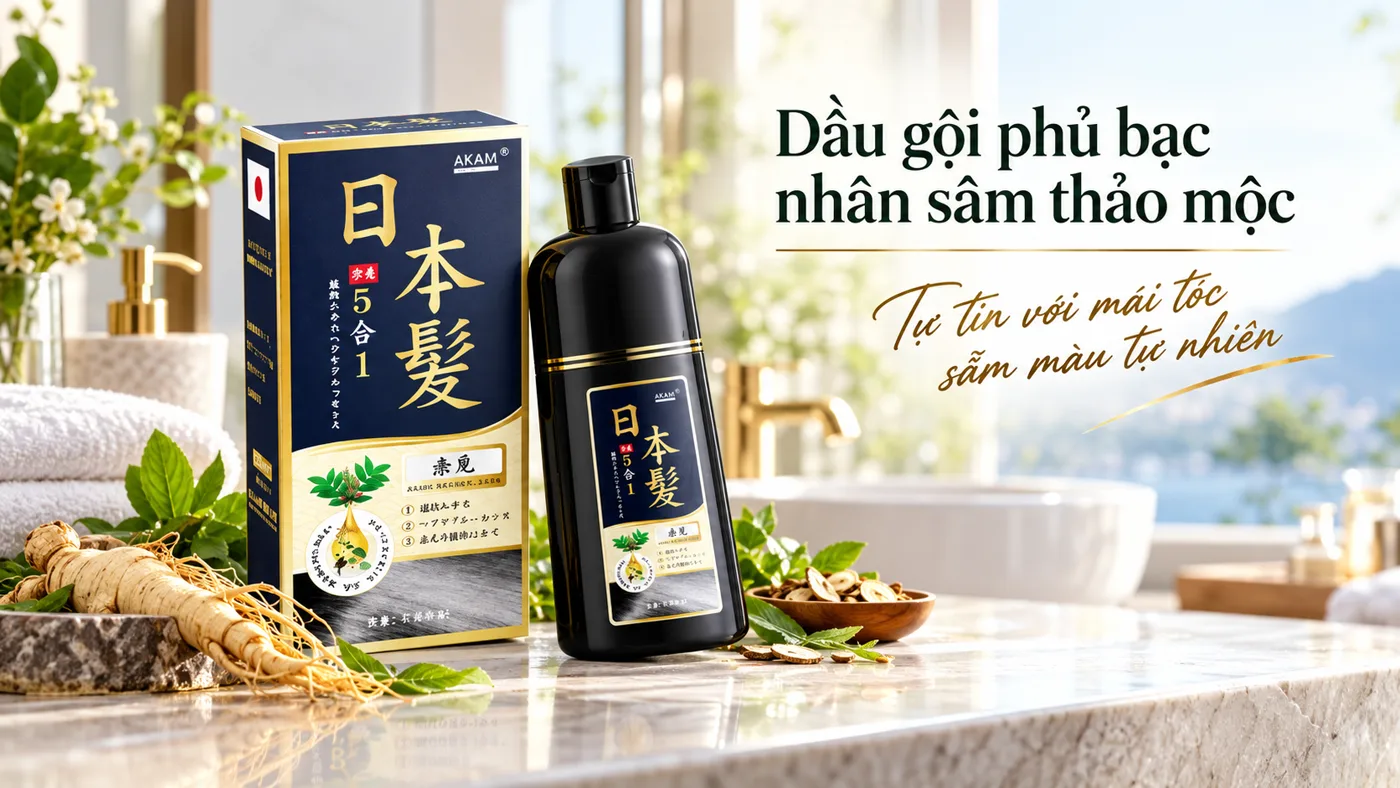 Dầu gội phủ bạc nhân sâm Sin Hair - Cơ chế phục hồi sinh học