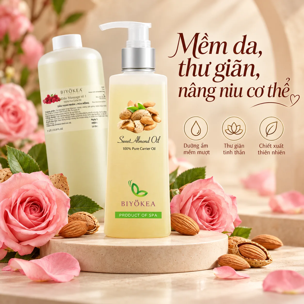 Dầu Hạnh Nhân Now Solutions