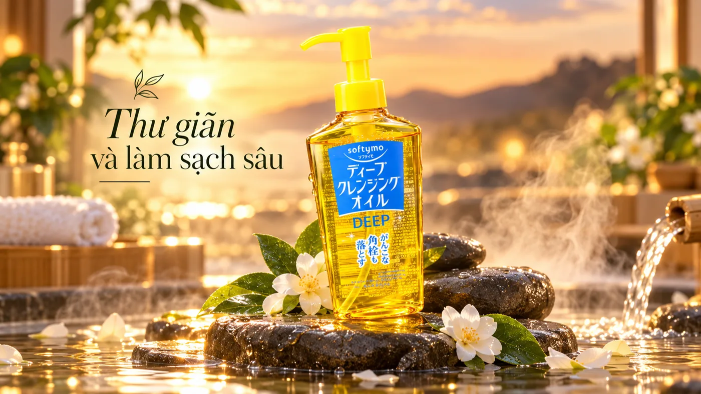 Dầu tẩy trang Kose Softymo Deep Cleansing Oil - Cơ chế tác động hoạt chất sinh học
