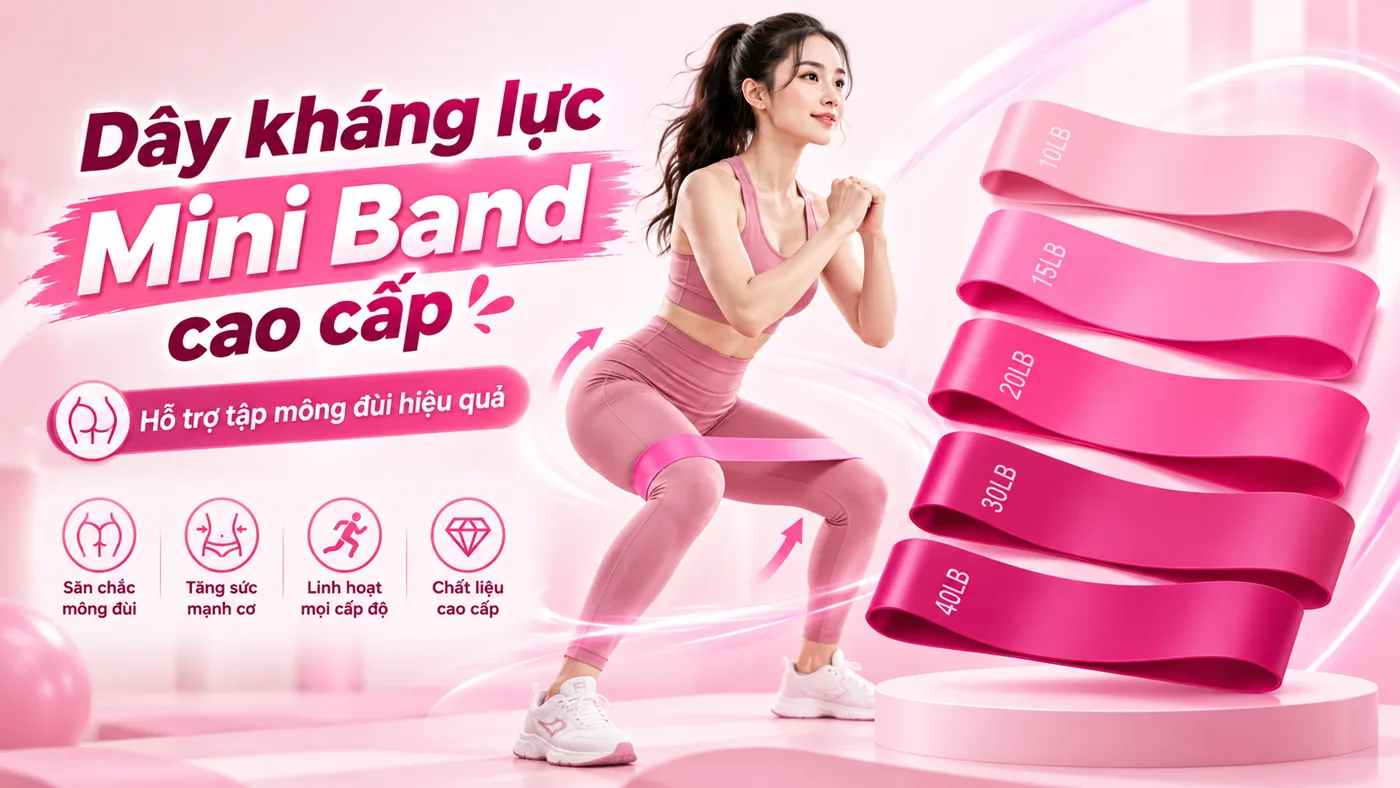 Bộ dây kháng lực Mini Band - Trải nghiệm thực tế