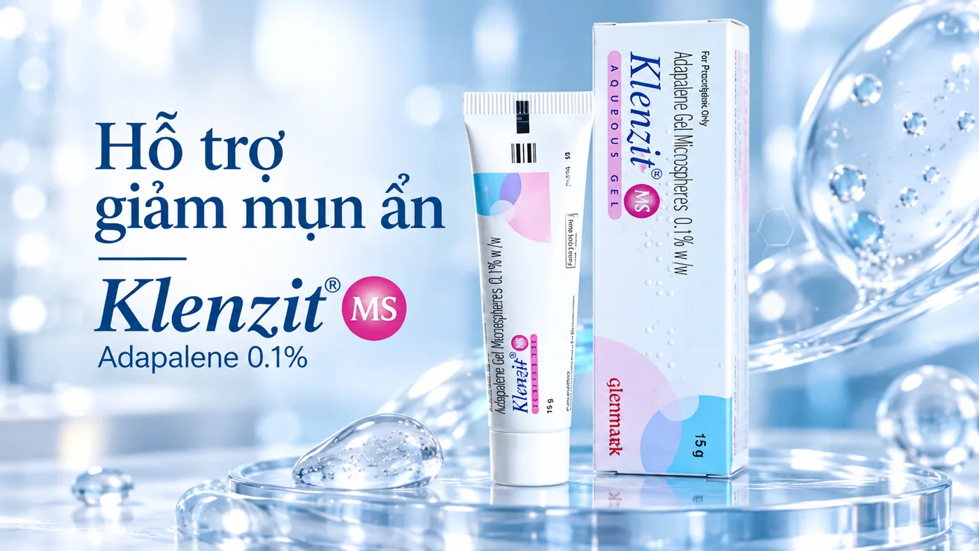 Gel giảm mụn ẩn Klenzit MS Adapalene 0.1% - Cơ chế tác động hoạt chất sinh học