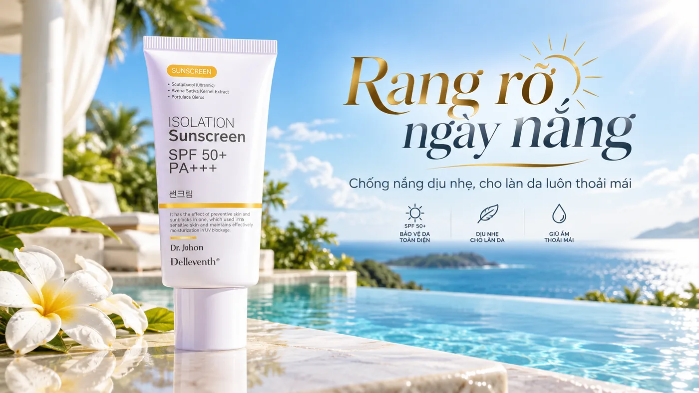 Trải nghiệm kem chống nắng Plant Doctor Isolation Sunscreen