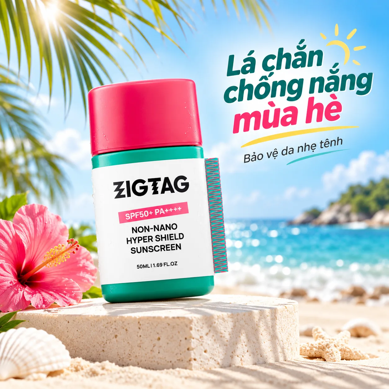 Kem Chống Nắng Thuần Vật Lý Nhập Khẩu Đức SPF50+