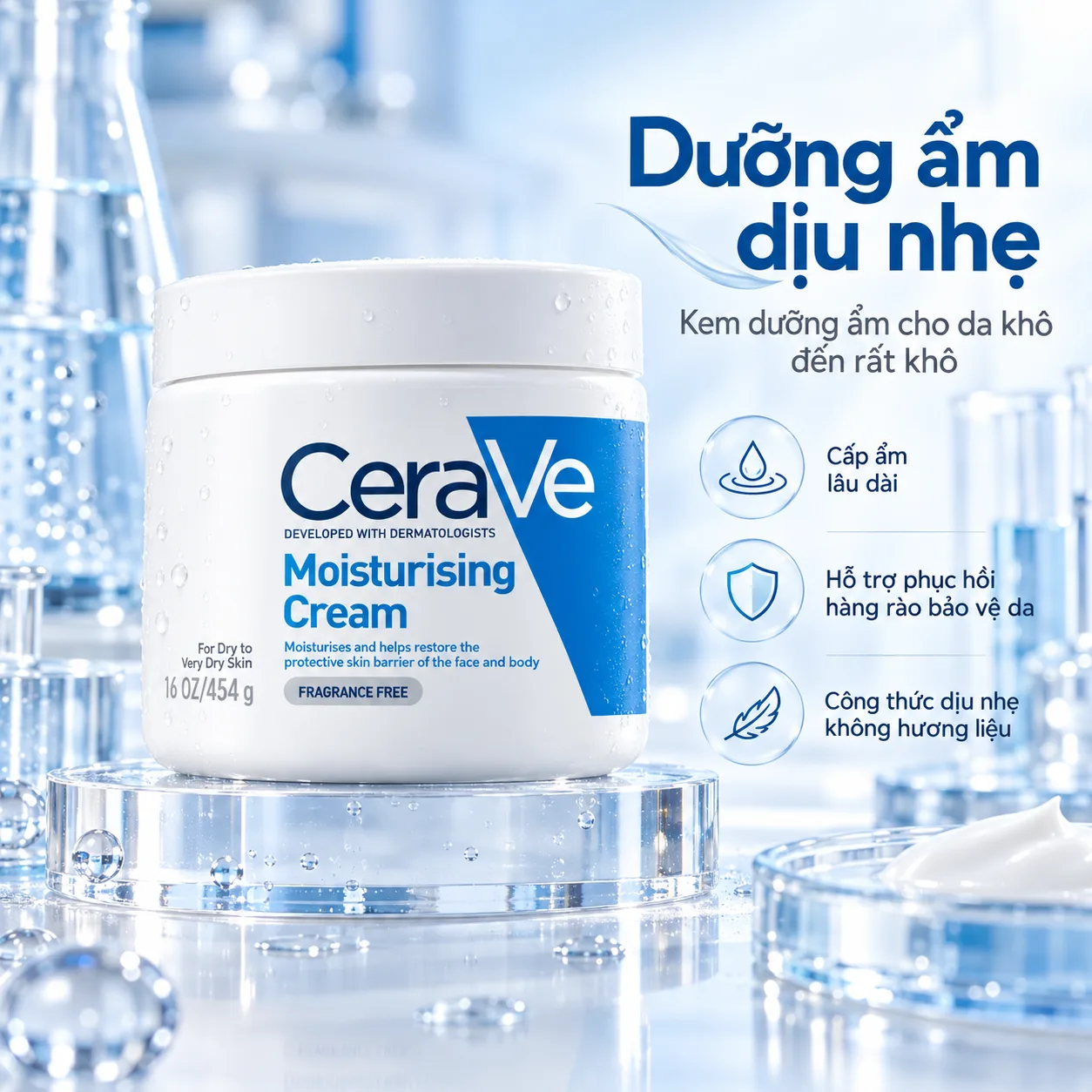 Kem Dưỡng CeraVe Moisturizing Cream