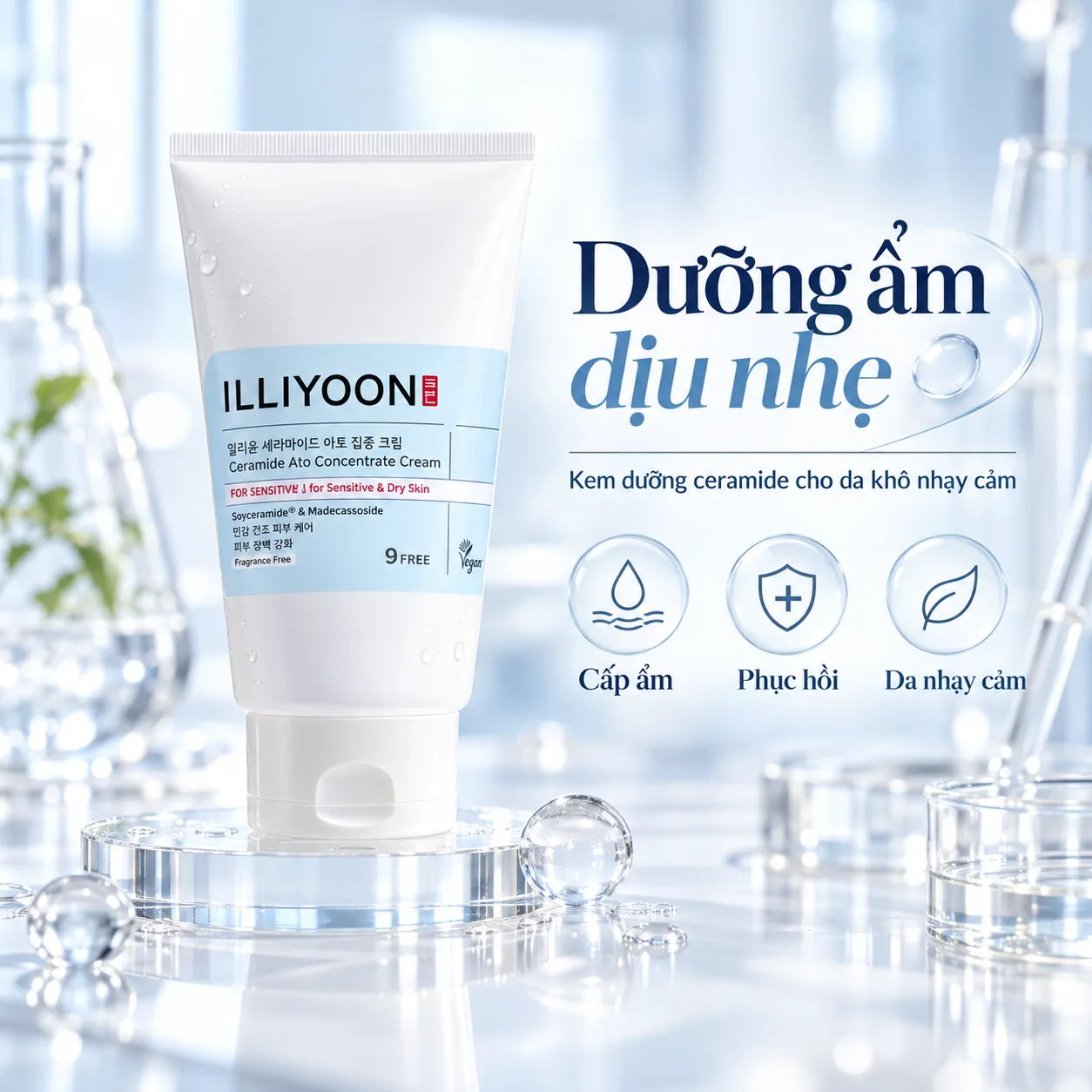 Kem Dưỡng Illiyoon Ceramide Ato Concentrate Cream