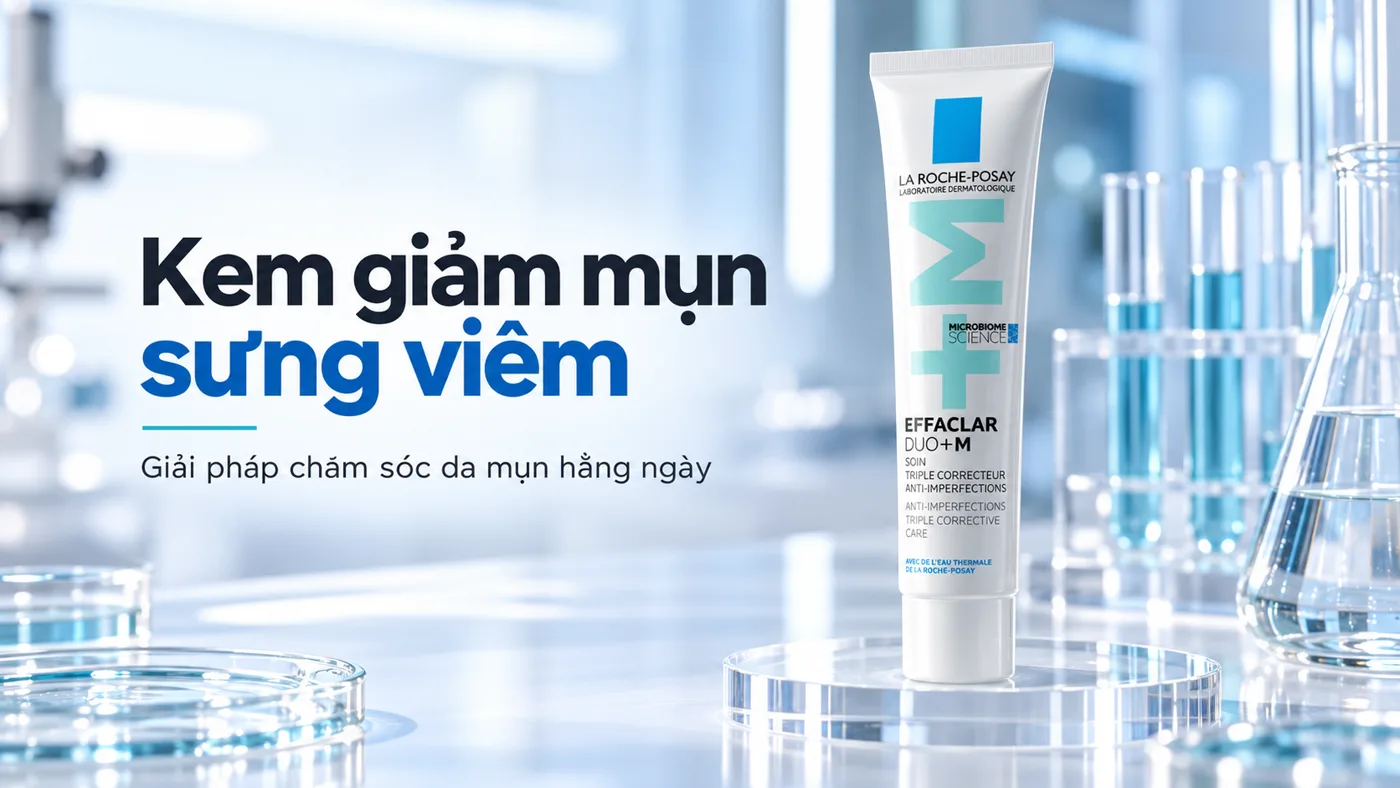 Kem giảm mụn giảm thâm La Roche-Posay Effaclar Duo+M - Trải nghiệm thực tế