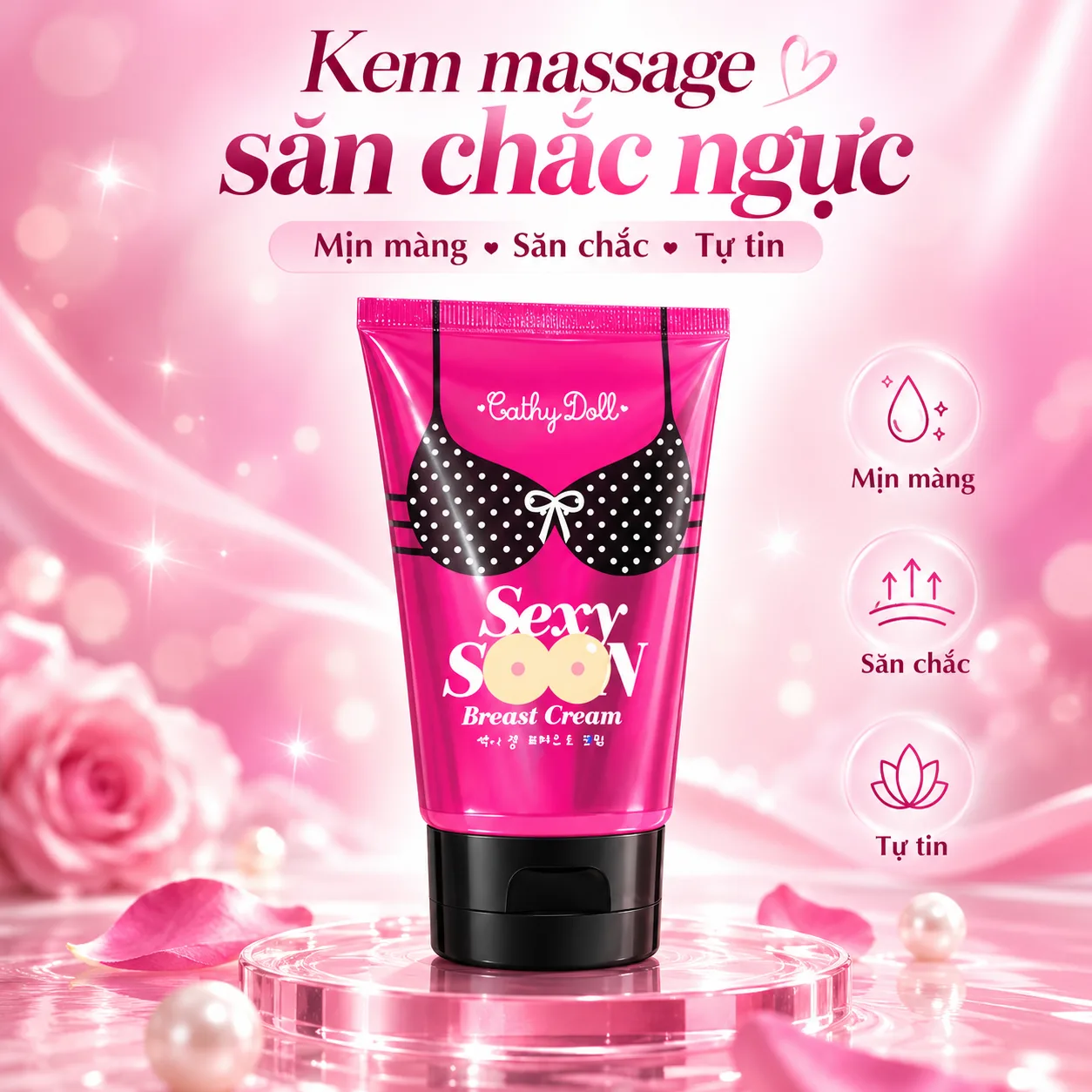 Kem Massage Ngực Cathy Doll Doom Doom