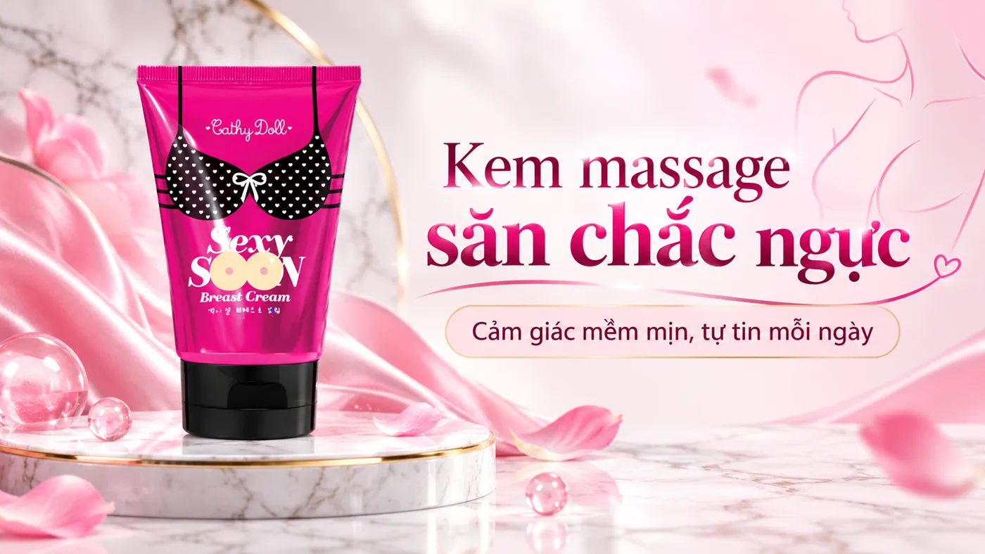 Kem massage ngực Cathy Doll Doom Doom - Trải nghiệm thực tế
