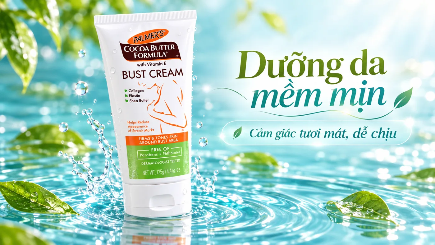 Kem săn chắc ngực Palmer's Cocoa Butter Formula - Cơ chế tác động hoạt chất sinh học
