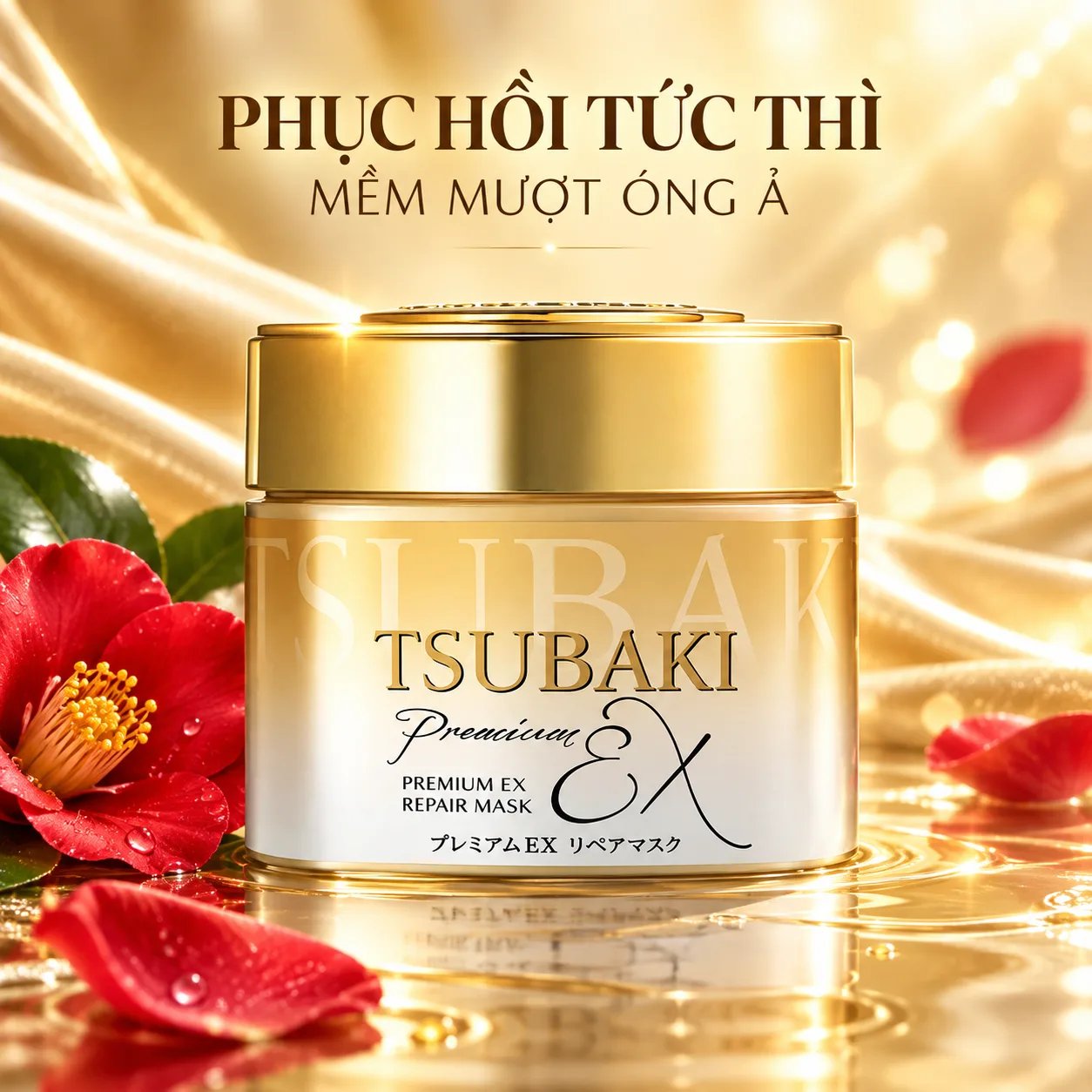 Mặt Nạ Ủ Tóc Tsubaki Premium Repair Mask