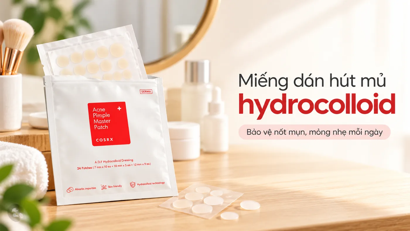 Miếng dán hút mụn Cosrx Acne Pimple Master Patch - Trải nghiệm thực tế