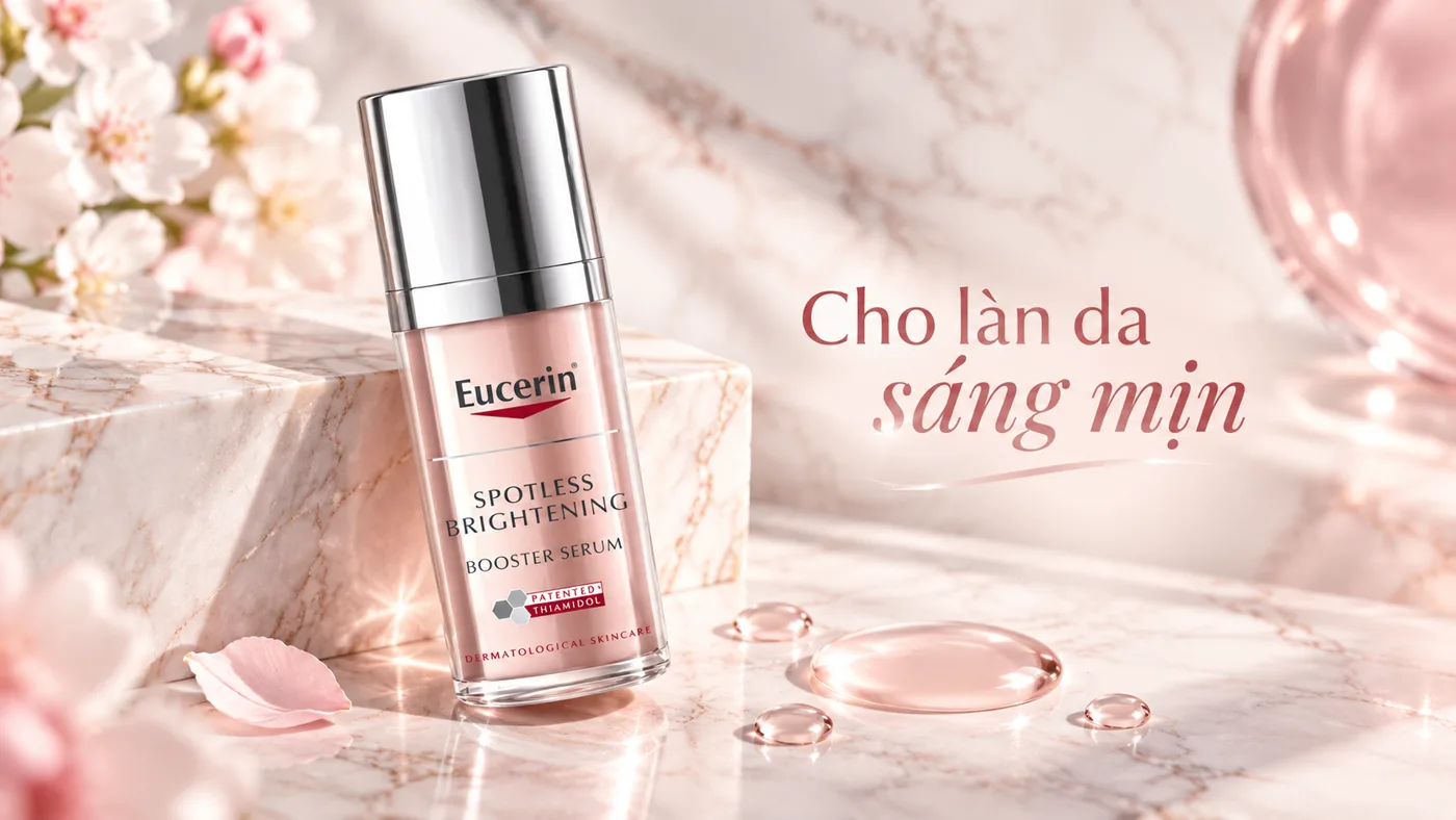 Serum mờ nám Eucerin Spotless Brightening Booster Serum - Cơ chế tác động hoạt chất sinh học