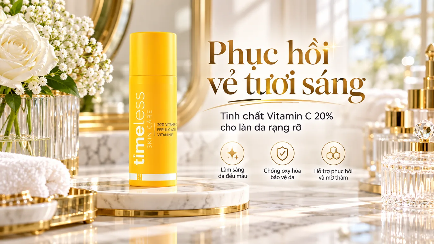 undefined - Minh họa cơ chế hoạt chất sinh học (Timeless Skin Care)