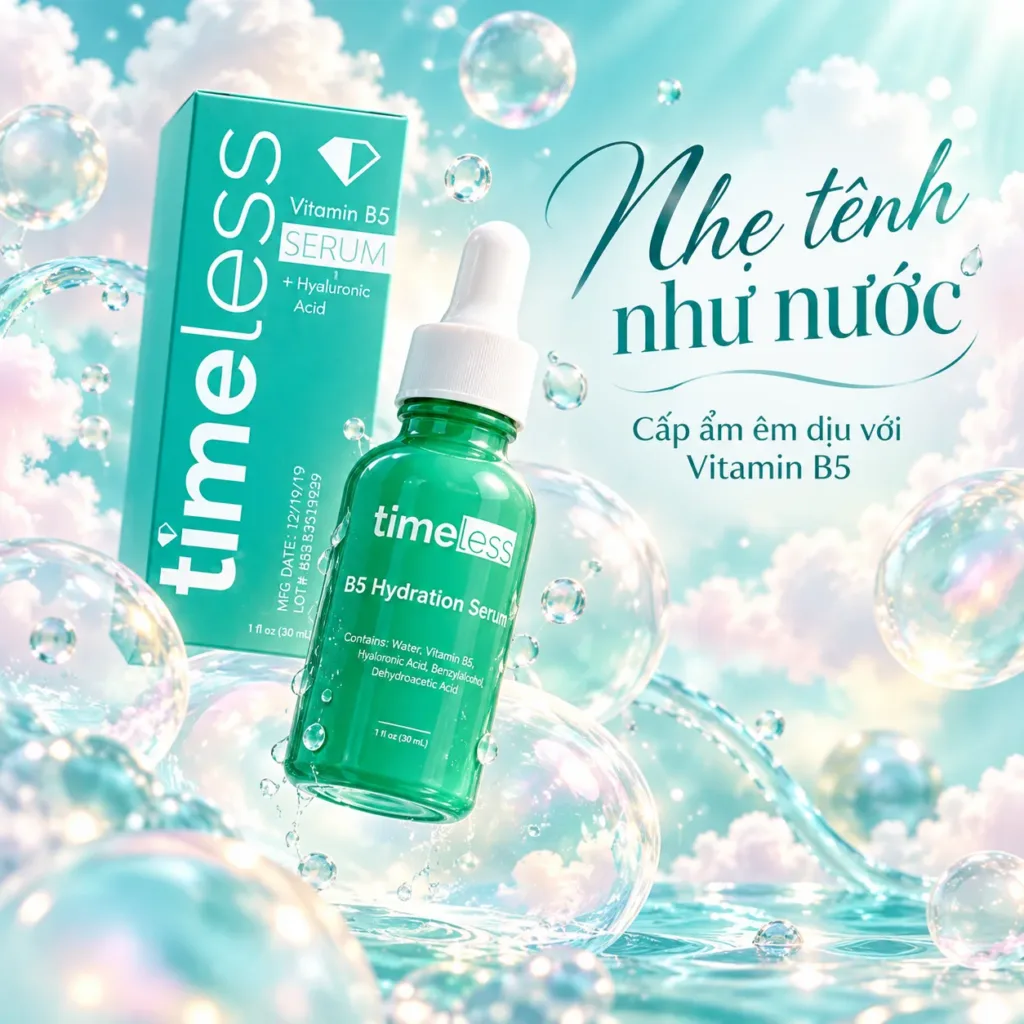 Dùng B5 Bị Nổi Mụn Không? 3 Sai Lầm Khi Dùng Serum B5 Khiến Da Nổi Mụn Ẩn