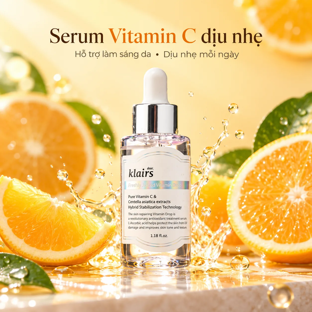 Serum Vitamin C Klairs Freshly Juiced