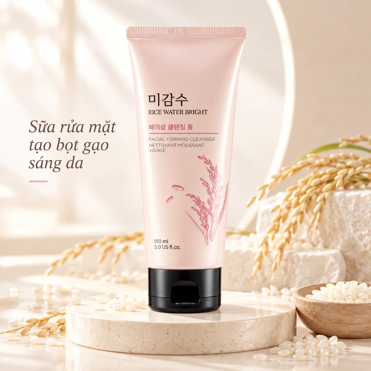 Sữa Rửa Mặt The Face Shop Rice Water Bright