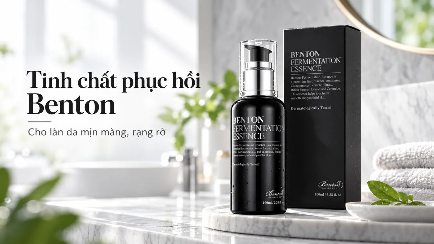 Tinh chất men vi sinh Benton Fermentation Essence - Trải nghiệm thực tế