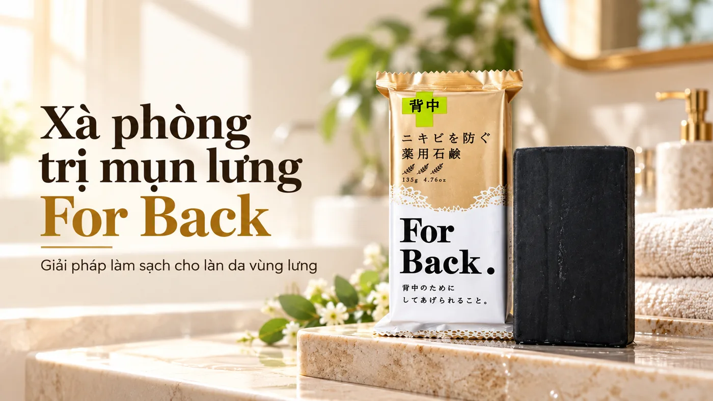 Xà phòng trị mụn lưng For Back Medicated Soap Pelican - Trải nghiệm thực tế