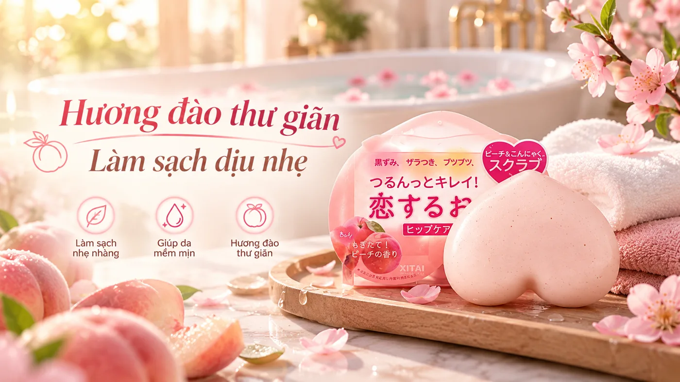 Xà phòng trị thâm mông Pelican Hip Care Soap - Cơ chế tác động hoạt chất sinh học